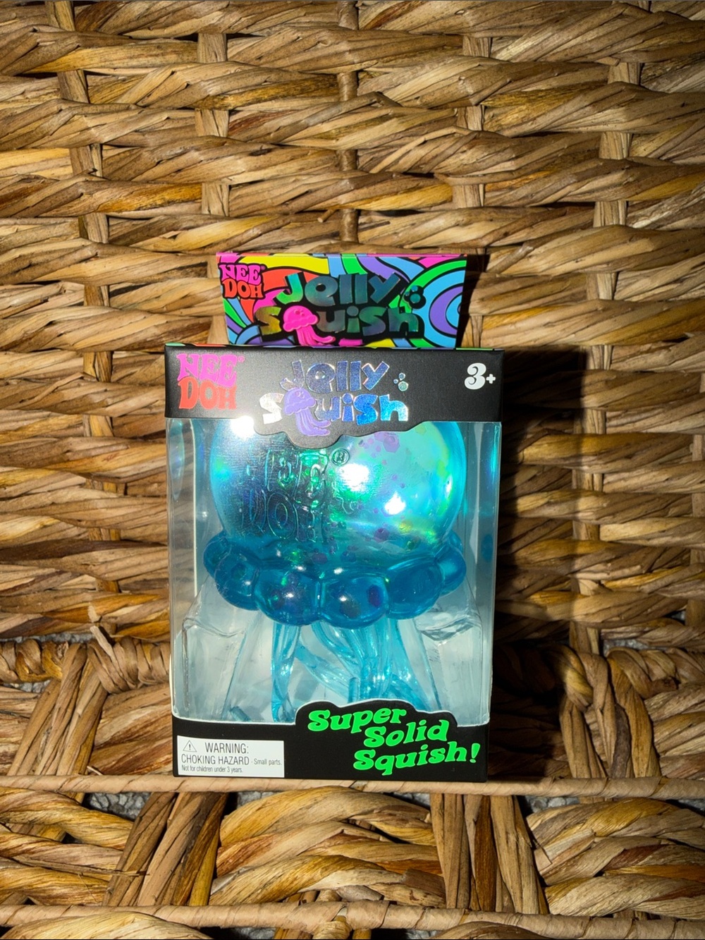 Needoh Jelly Squish (Jellyfish) - Blue
